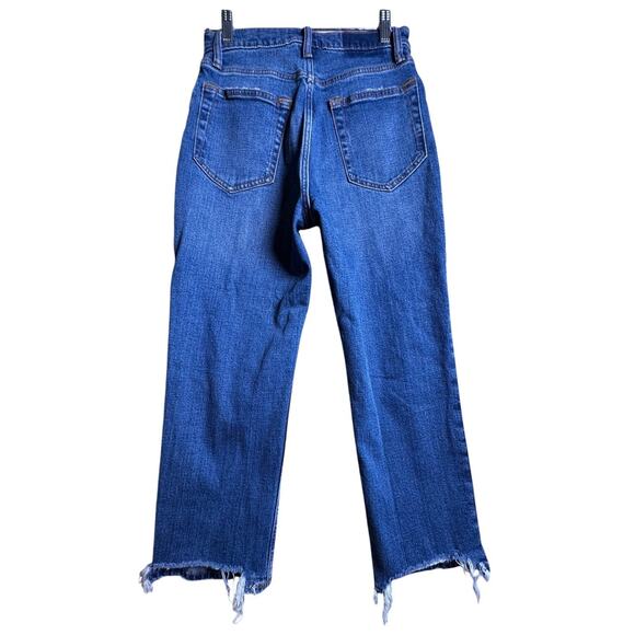 Abercrombie & Fitch The Ankle Straight Ultra High Rise Curve Love Sz 26 2 Jeans - Picture 2 of 12